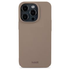 Holdit Slim Case iPhone 15 Pro - Mocha Brown