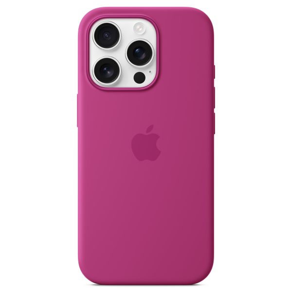 Apple Silicone Backcover MagSafe iPhone 16 Pro - Fuchsia