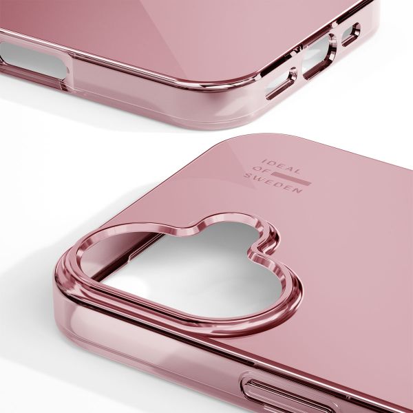 iDeal of Sweden Mirror Case iPhone 16 - Mirror Rose Pink