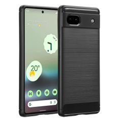 imoshion Brushed Backcover Google Pixel 6a - Zwart