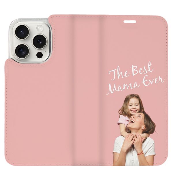 Ontwerp je eigen Apple iPhone 15 Pro Max gel bookcase hoes