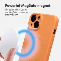 imoshion Colour Back Cover with MagSafe Apple iPhone 14 - Orange