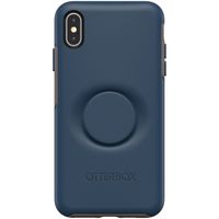 OtterBox Otter + Pop Symmetry Backcover iPhone Xs Max - Blauw