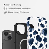 Selencia Vivid Backcover met MagSafe Apple iPhone 14 - Midnight Blossom