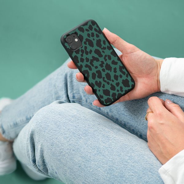 imoshion Design hoesje Huawei P30 Lite - Green Leopard