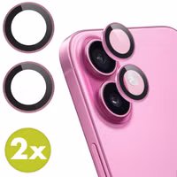 imoshion 2 Pack Camera lens protector Apple iPhone 16 / 16 Plus - Roze