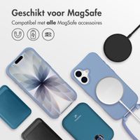 imoshion Color Backcover met afneembaar koord met MagSafe Apple iPhone 17 - Ash Blue