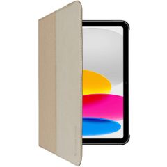 Gecko Covers Easy-Click 2.0 Bookcase Apple iPad 11 (2025) 11 inch A16 / iPad 10 (2022) 10.9 inch - Beige