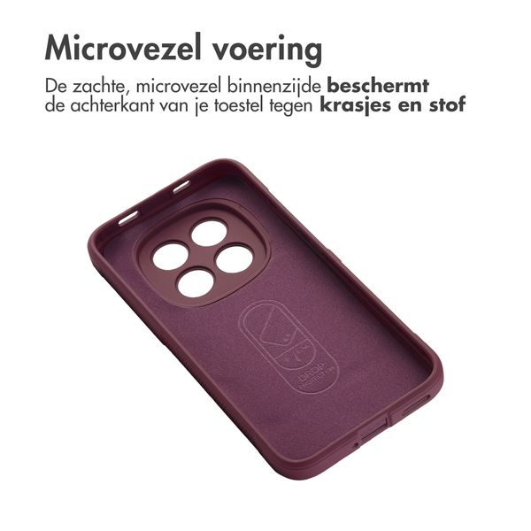 imoshion EasyGrip Backcover Xiaomi Redmi Note 15 Pro (5G) - Aubergine
