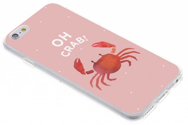 Design Backcover iPhone 6 / 6s - Oh Crab