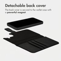 imoshion Detachable 2-in-1 Luxury Bookcase Samsung Galaxy A37 (5G) - Black