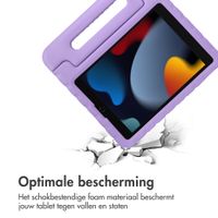 imoshion Kidsproof Backcover met handvat Apple iPad 9 (2021) 10.2 inch / iPad 8 (2020) 10.2 inch / iPad 7 (2019) 10.2 inch - Lila
