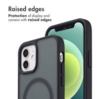 imoshion Colour Guard Back Cover with MagSafe Apple iPhone 12 (Pro) - Black