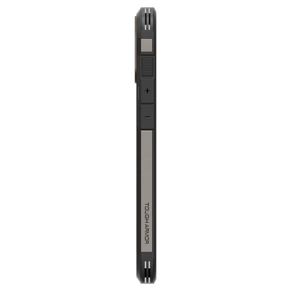 Spigen Tough Armor Backcover MagSafe Apple iPhone 16 Plus - Gunmetal