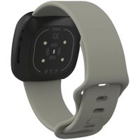 imoshion Siliconen bandje Fitbit Versa 4 / 3 / Sense (2) - Donkergrijs