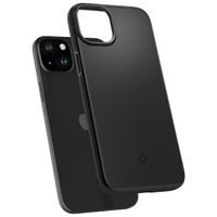 Spigen Thin Fit Backcover iPhone 15 - Zwart