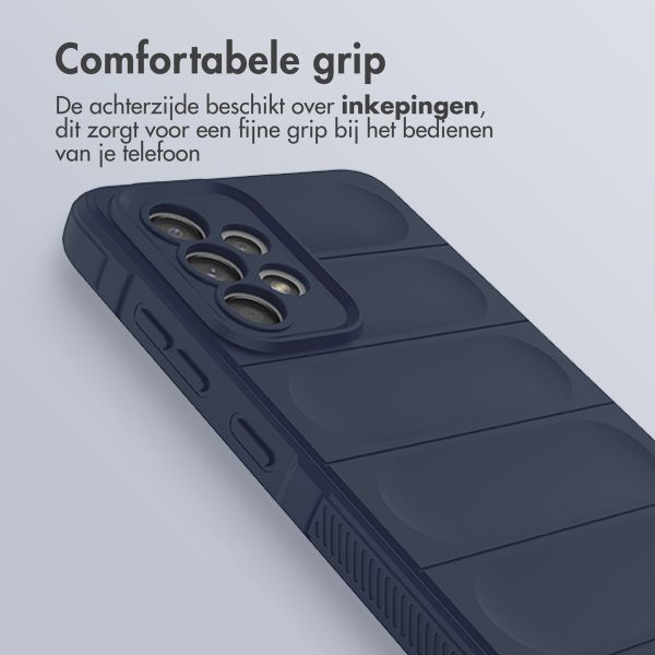 imoshion EasyGrip Backcover Samsung Galaxy A52(s) (5G/4G) - Donkerblauw