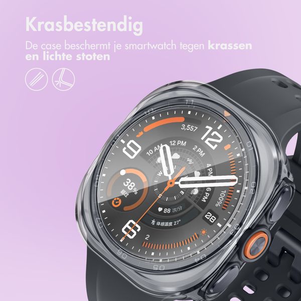 imoshion Full Cover Hardcase Samsung Galaxy Watch Ultra 2 (2026) - Transparant