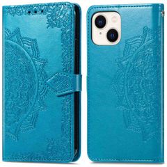 imoshion Mandala Bookcase Apple iPhone 15 - Turquoise