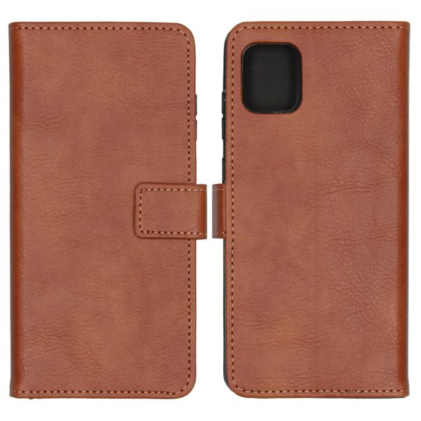 imoshion Luxe Bookcase Samsung Galaxy Note 10 Lite - Bruin