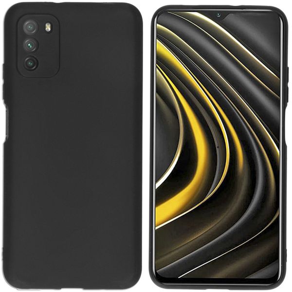 imoshion Color Backcover Xiaomi Poco M3 - Zwart