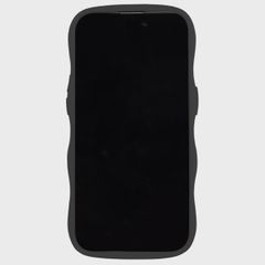 Holdit Wavy Case iPhone 14 Pro - Black / Transparent