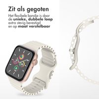 imoshion Athletic siliconenbandje Apple Watch Series 1 t/m 11 / SE / Ultra (44/45/46/49 mm) - Starlight