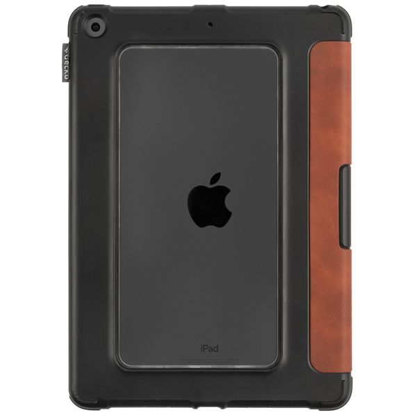 Gecko Covers Rugged Cover Bookcase iPad 9 (2021) 10.2 inch / iPad 8 (2020) 10.2 inch / iPad 7 (2019) 10.2 inch - Bruin