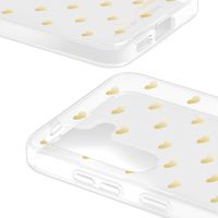 iDeal of Sweden Mirror Case Samsung Galaxy S24 - Golden Hearts