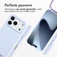 imoshion Siliconen hoesje met koord Apple iPhone 17 Pro - Paars