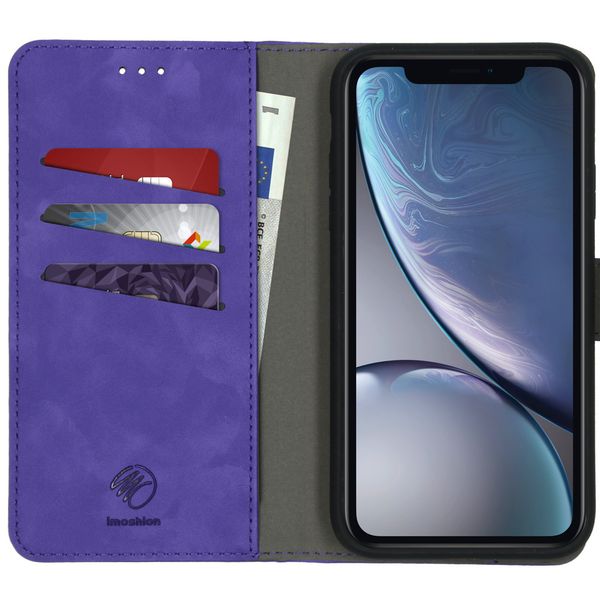 imoshion Uitneembare 2-in-1 Luxe Bookcase iPhone Xr - Paars