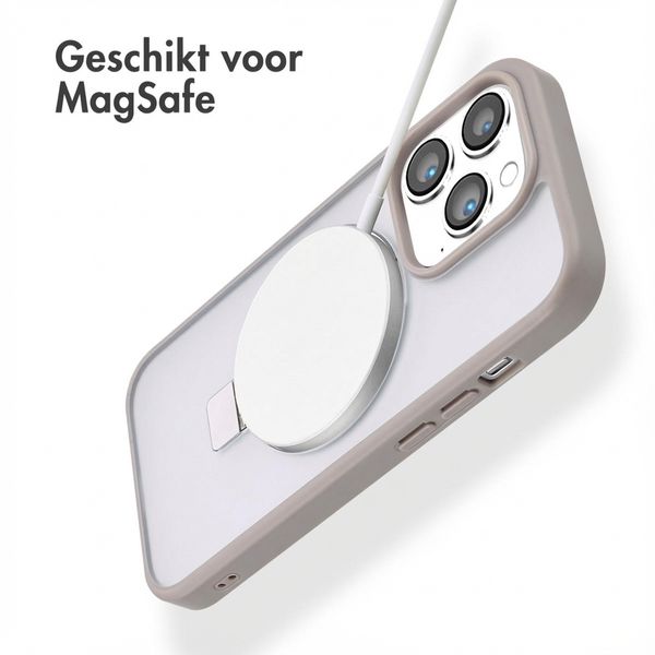 Accezz Ring Stand Backcover met MagSafe Apple iPhone 14 Pro - Grijs