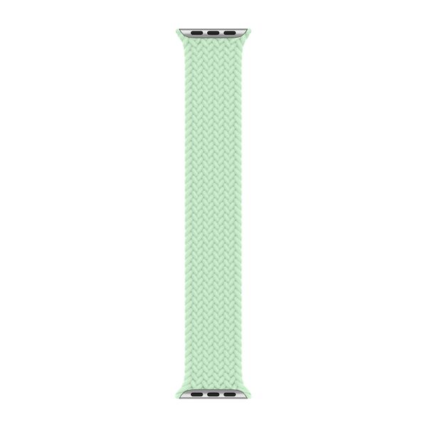 Apple Gevlochten solobandje Apple Watch | 38/40/41/42 mm - Maat 8 - Pistachio