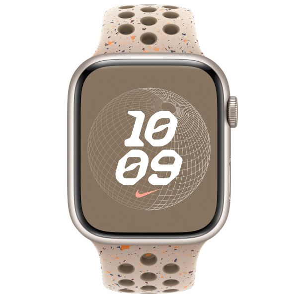 Apple Nike Sport Band Apple Watch Series 1 t/m 11 / SE / Ultra (44/45/46/49 mm) - Maat M/L - Desert Stone