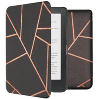 imoshion Design Slim Hard Case Bookcase Kobo Clara HD - Black Graphic