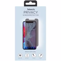 Selencia Gehard Glas Privacy Screenprotector Apple iPhone 12 Pro Max