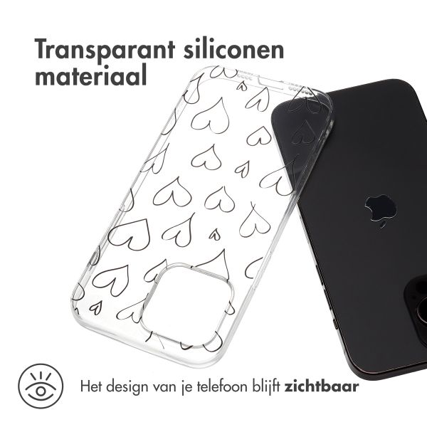 imoshion Design hoesje Apple iPhone 15 Pro Max - Hearts