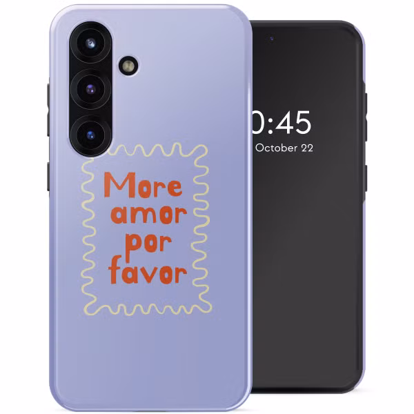 Selencia Vivid Backcover Samsung Galaxy S25 - More Amor