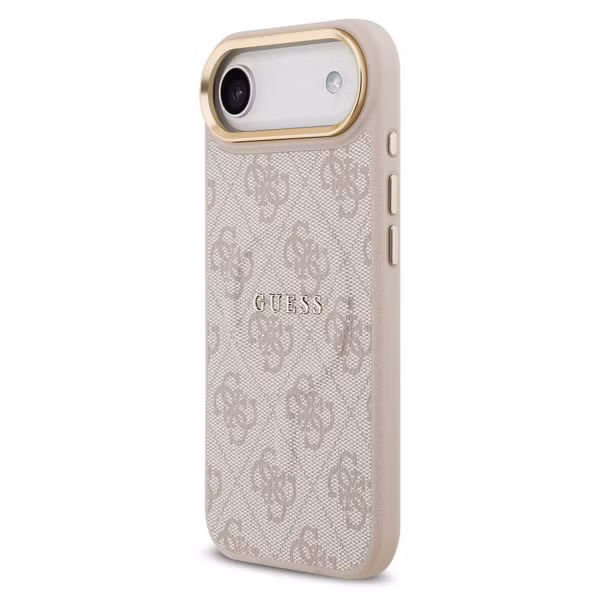 Guess Classic 4G Logo Backcover met MagSafe Apple iPhone Air - Roze