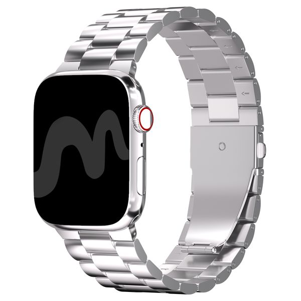 imoshion Stalen bandje Apple Watch | 38/40/41/42 mm - Zilver