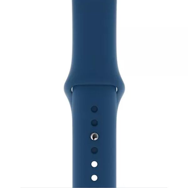 Apple Sport Band Apple Watch Series 1 t/m 9 / SE (38/40/41 mm) | Series 10 / 11 (42 mm) - Blue Horizon