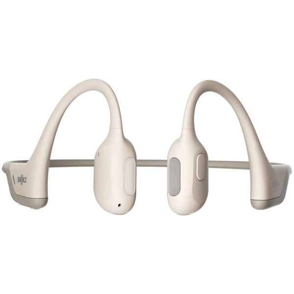 Shokz OpenRun Pro Mini - Kleine maat - Open-Ear draadloze oordopjes - Bone conduction - Beige