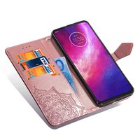 Mandala Bookcase Motorola One Hyper - Rosé Goud