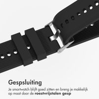 imoshion Siliconen bandje voor de OnePlus Watch 3 / 2 / 2R / Oppo Watch X2 / X - Zwart