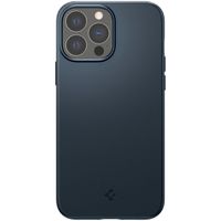 Spigen Thin Fit Backcover iPhone 13 Pro - Blauw