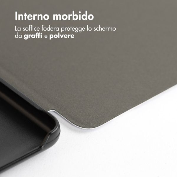 imoshion Design Slim Hard Case Sleepcover met stand Kobo Sage / Tolino Epos 3 - Blossom Watercolor Black