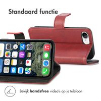 imoshion Luxe Bookcase iPhone SE 4 - Rood