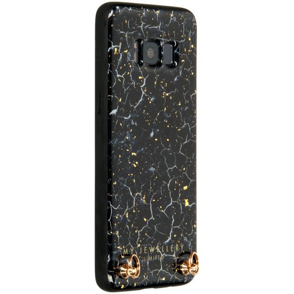 My Jewellery Marmer Hardcase Koordhoesje Samsung Galaxy S8 - Blue Marble