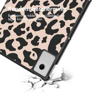 imoshion Design Trifold Bookcase Lenovo Idea Tab Plus - Leopard