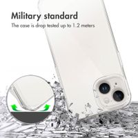 Accezz Xtreme Impact Back Cover Apple iPhone 15 - Transparent